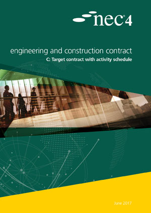 NEC4: Engineering and Construction Contract Option C:  target contract with activity schedule