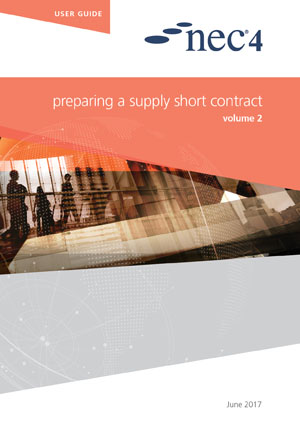 NEC4: Preparing a Supply Short Contract