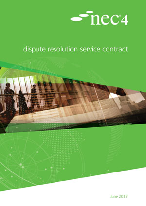 NEC4: Dispute Resolution Service Contract
