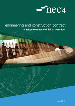NEC4: Engineering and Construction Contract Option B: priced contract with bill of quantities